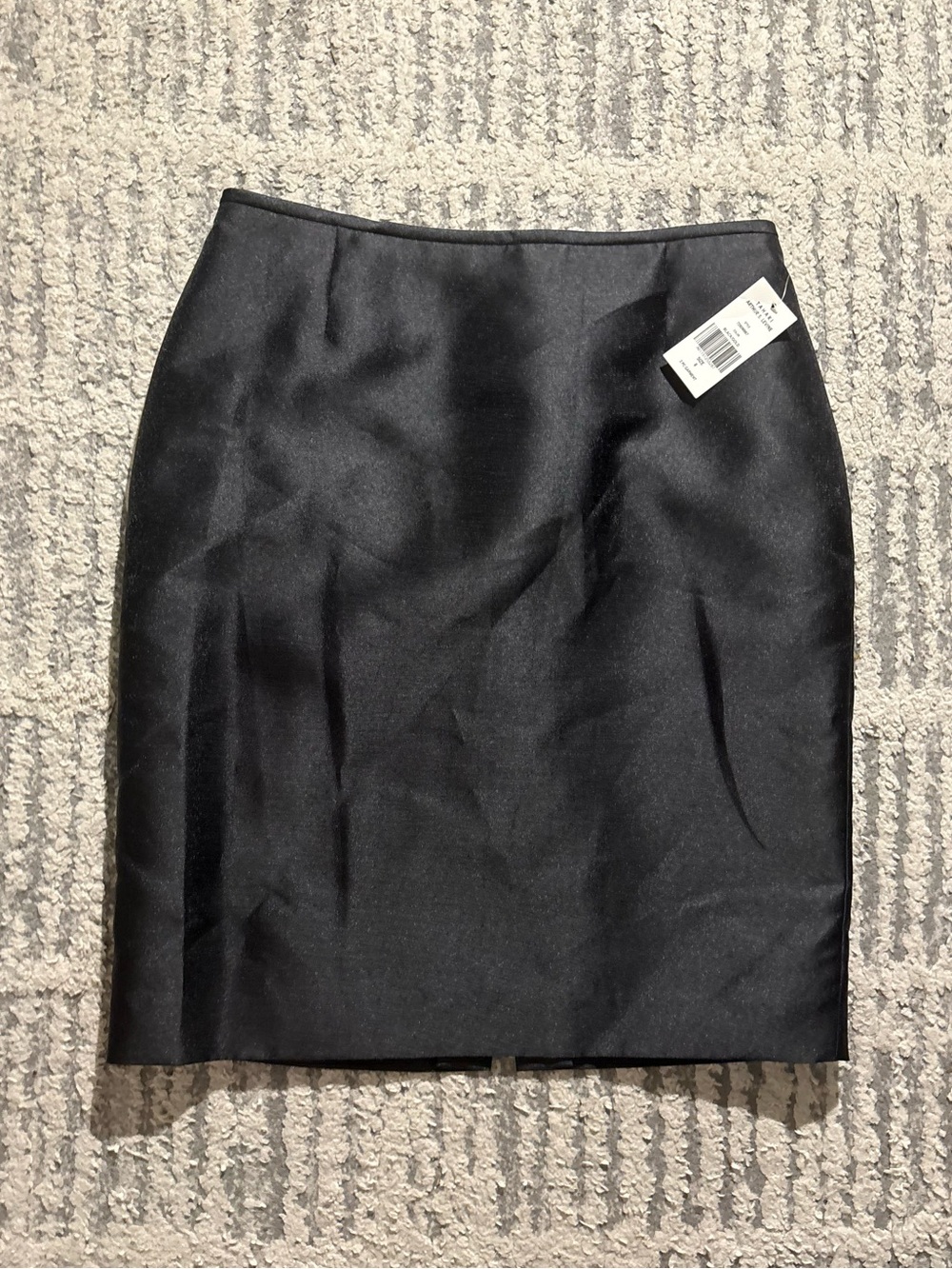 NWT Tahari Arthur S Levine black smart pencil skirt size 8
